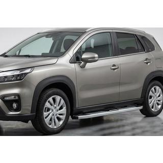 Boční nášlapy Mevsim Grey (2 ks, hliník) Suzuki SX4 S-Cross 2021– fotografie 1