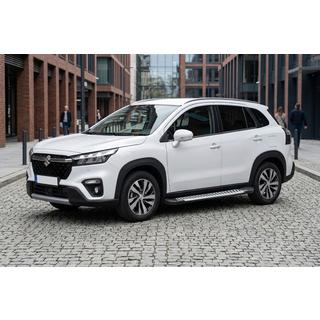 Boční nášlapy Line (2 ks, hliník) Suzuki SX4 S-Cross 2021– fotografie 1