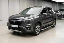 Suzuki SX4 S-Cross 2021– Boční nášlapy Tayga Grey (2 ks, hliník) fotografie 1