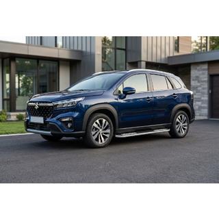 Boční nášlapy Tayga V2 (2 ks, hliník) Suzuki SX4 S-Cross 2021– fotografie 1