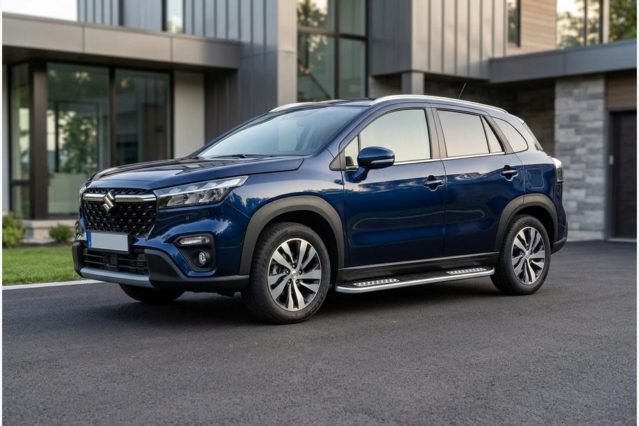 Suzuki SX4 S-Cross 2021– Boční nášlapy Tayga V2 (2 ks, hliník) Image