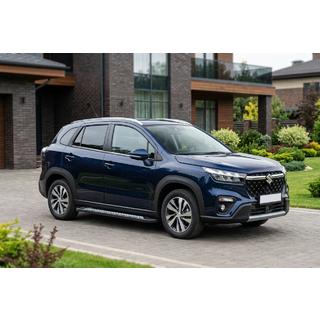 Boční nášlapy Vision New Black (2 ks, hliník) Suzuki SX4 S-Cross 2021– fotografie 1