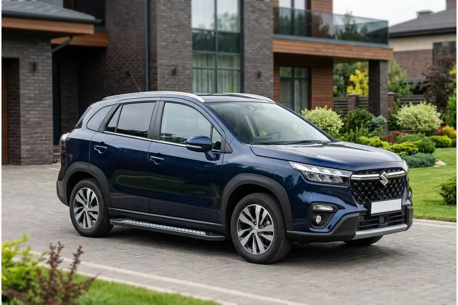 Suzuki SX4 S-Cross 2021– Boční nášlapy Vision New Black (2 ks, hliník) Image