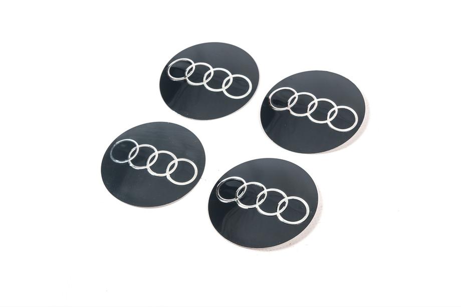 Audi Samolepky na středové krytky 65 mm (4 ks) Image