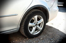 Mazda 6 2003–2008 Lemy blatníků (SD-SW) (4 ks, černé, ABS plast) fotografie 4
