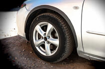 Mazda 6 2003–2008 Lemy blatníků (SD-SW) (4 ks, černé, ABS plast) fotografie 5