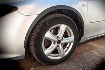Mazda 6 2003–2008 Lemy blatníků (SD-SW) (4 ks, černé, ABS plast) fotografie 6