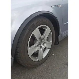 Lemy blatníků (sada 4 ks, černé, ABS plast)