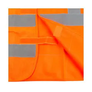 Výstražná vesta XL oranžová SH-028 SAPFIRE fotografie 4