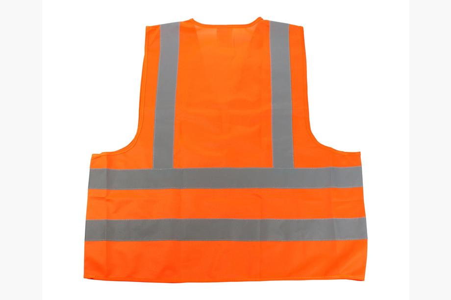 Výstražná vesta XL oranžová SH-028 SAPFIRE Fotografie 2