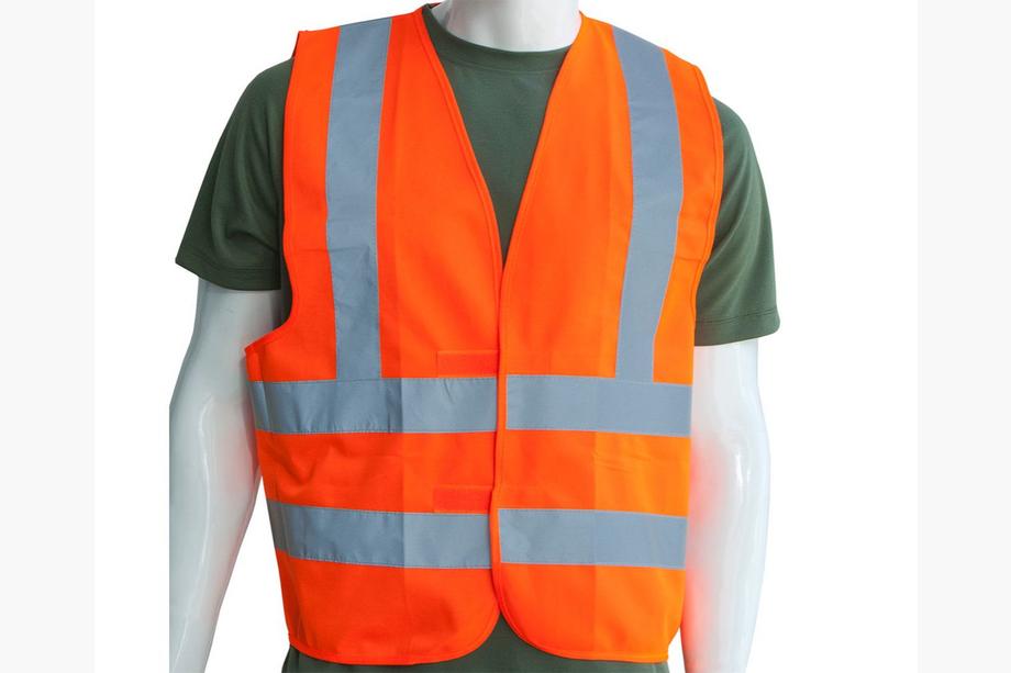 Výstražná vesta XL oranžová SH-028 SAPFIRE Fotografie 1
