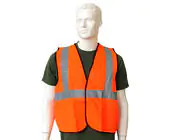 Výstražná vesta XL oranžová WV-004 PROSWISSCAR fotografie 1