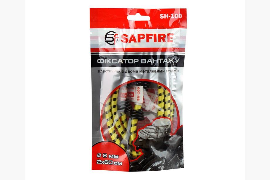 Elastický upínací popruh 60 cm SAPFIRE Fotografie 1