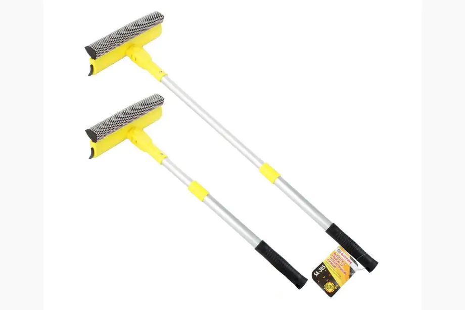 Stěrka na vodu s pěnovou houbou a teleskopickou rukojetí 50–70 cm SAPFIRE Fotografie 2
