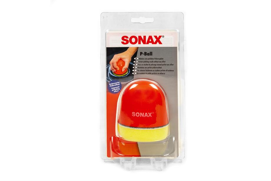 Sonax aplikační houbička pro nanášení leštěnek a vosků Fotografie 3