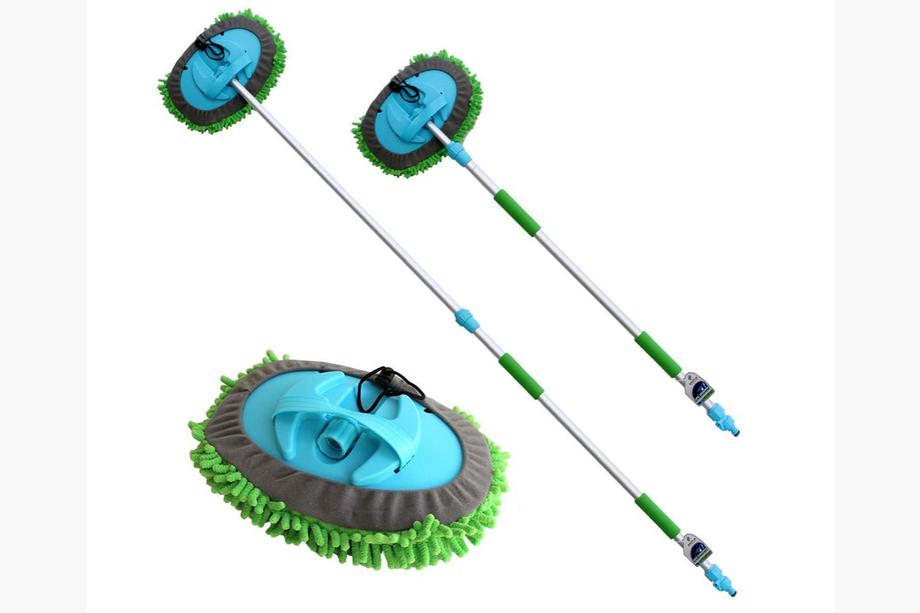 Teleskopický mycí mop s připojením na vodu 90–165 cm SAPFIRE Image