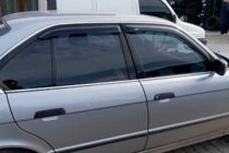 BMW řady 7 E38 1994–2001 Ofuky oken Long (4 ks, HIC) fotografie 2