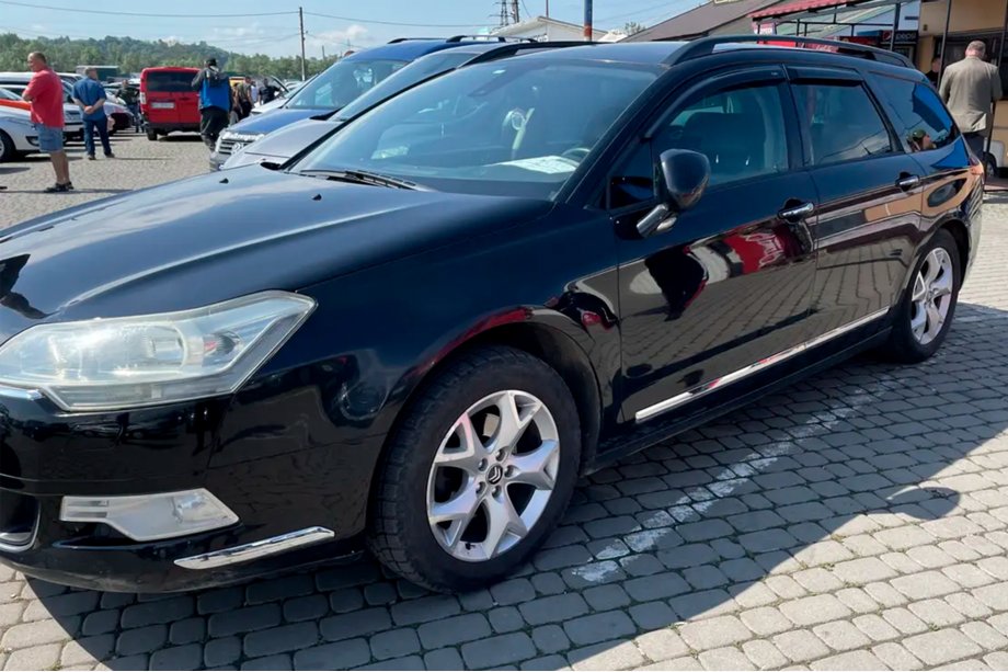 Citroen C-5 2008–2017 Okenní deflektory SW (4 ks, HIC) Image