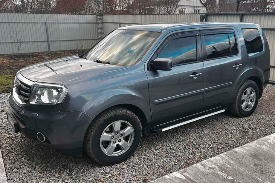 Honda Pilot 2008–2015 Ofuky oken (4 ks, HIC) Image