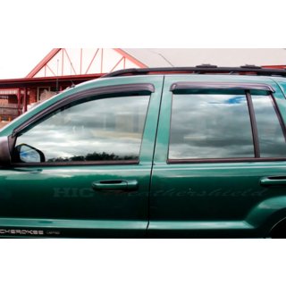 Ofuky oken (4 ks, HIC) Jeep Grand Cherokee WJ 1999–2004 fotografie 2