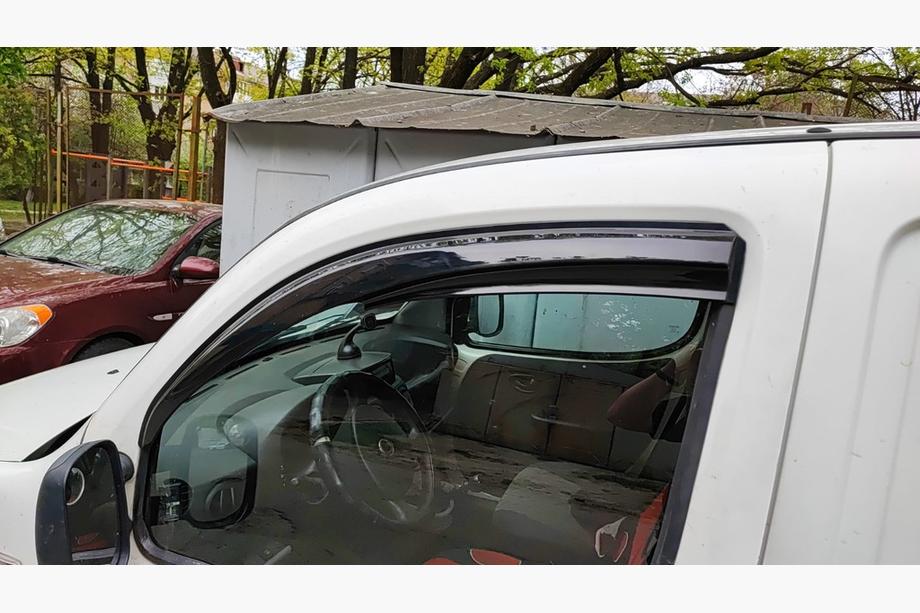Fiat Doblo I 2001–2005 Deflektory oken (2 ks, Sunplex Sport) Image