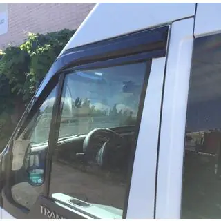 Deflektory oken (2 ks, Sunplex Sport) Ford Transit 2000–2014 fotografie 2