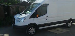 Ford Transit 2014– Deflektory oken (2 ks, Sunplex Sport) fotografie 2