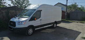 Ford Transit 2014– Deflektory oken (2 ks, Sunplex Sport) fotografie 3