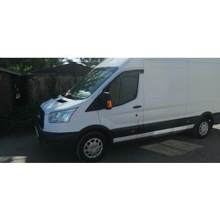 Deflektory oken (2 ks, Sunplex Sport) Ford Transit 2014– fotografie 2