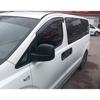Deflektory oken (2 ks, Sunplex Sport) Hyundai H300, H1, Starex 2008–2020 fotografie 2