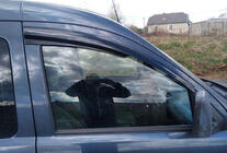 Opel Combo 2002–2012 Deflektory oken (2 ks, Sunplex Sport) fotografie 1