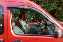 Renault Kangoo 1998–2008 Deflektory oken (2 ks, Sunplex Sport) fotografie 6