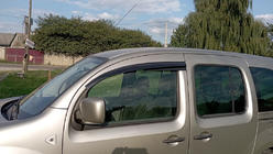 Mercedes Citan 2013–2021 Deflektory oken (2 ks, Sunplex Sport) fotografie 2