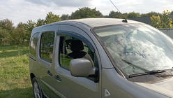Mercedes Citan 2013–2021 Deflektory oken (2 ks, Sunplex Sport) fotografie 4