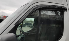 Renault Master 2011–2023 Deflektory oken (2 ks, Sunplex Sport) fotografie 3