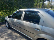 Dacia Logan I 2008–2012 Ofuky oken (4 ks, Sunplex Sport) fotografie 5