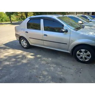Ofuky oken (4 ks, Sunplex Sport) Dacia Logan I 2008–2012 fotografie 3