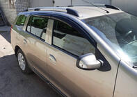 Dacia Logan MCV 2013–2020 Ofuky oken (4 ks, Sunplex Sport) fotografie 3