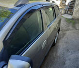 Dacia Logan MCV 2013–2020 Ofuky oken (4 ks, Sunplex Sport) fotografie 1