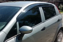 Fiat Punto Grande/EVO 2006–2018 Ofuky oken (4 ks, Sunplex Sport) fotografie 6