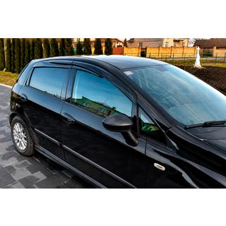 Ofuky oken (4 ks, Sunplex Sport) Fiat Punto Grande/EVO 2006–2018 fotografie 3