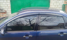 Ford Focus I 1998–2005 Okenní deflektory SD (4 ks, Sunplex Sport) fotografie 1