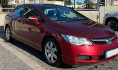 Honda Civic Sedan VIII 2006–2011 Ofuky oken (4 ks, Sunplex Sport) fotografie 4