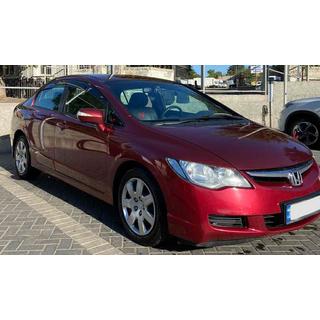 Ofuky oken (4 ks, Sunplex Sport) Honda Civic Sedan VIII 2006–2011 fotografie 4