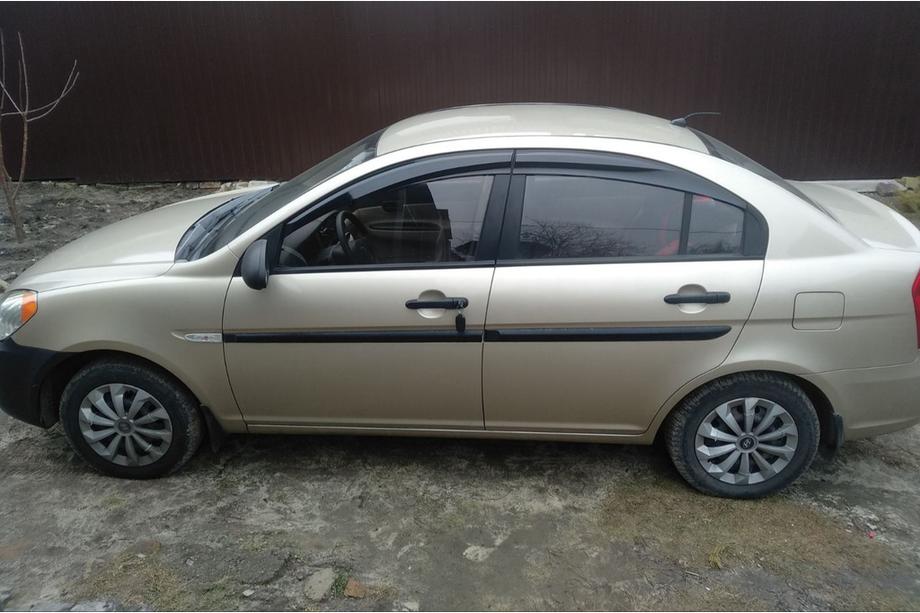 Hyundai Accent 2006–2010 Ofuky oken (4 ks, Sunplex Sport) Fotografie 2