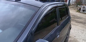 Hyundai Getz 2002– Ofuky oken (4 ks, Sunplex Sport) fotografie 3