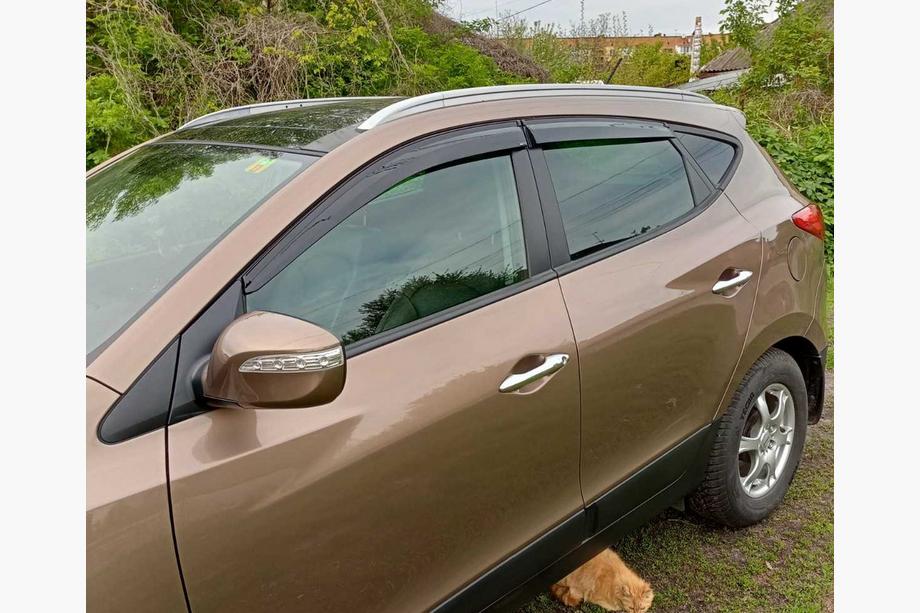 Hyundai IX-35 2010–2015 Ofuky oken (4 ks, Sunplex Sport) Image