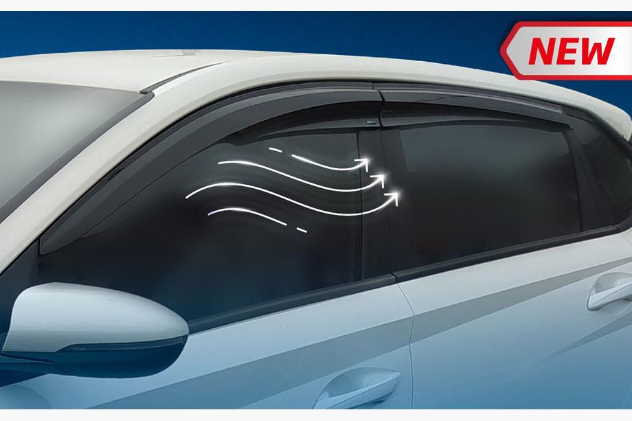 Hyundai I-20 2020– Ofuky oken (4 ks, Sunplex Sport) Image