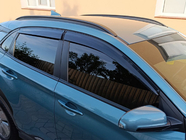 Hyundai Kona 2017–2023 Ofuky oken (4 ks, Sunplex Sport) fotografie 1