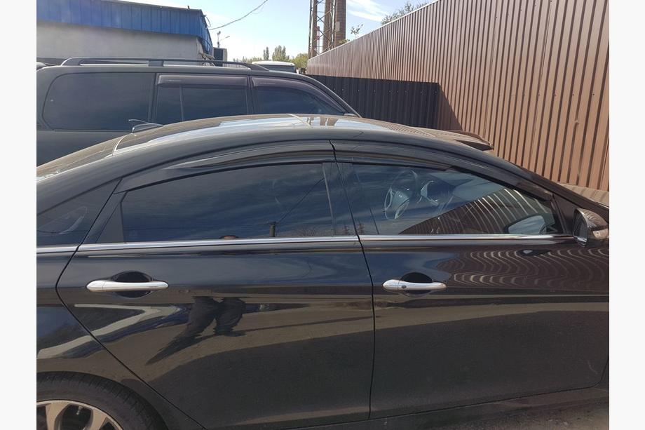 Hyundai Sonata YF 2010–2014 Ofuky oken (4 ks, Sunplex Sport) Fotografie 2